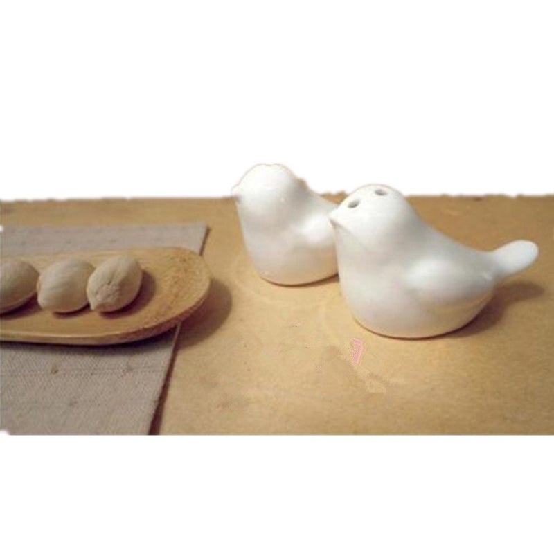 PDFans 1 Pair Love Bird Salt and Pepper Shakers Caster Gift box - Image 4